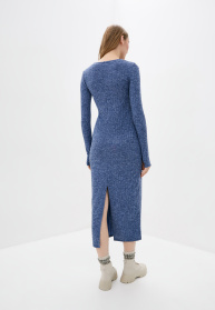 Платье макси ISSA Plus модель 12105-A_blue Фото