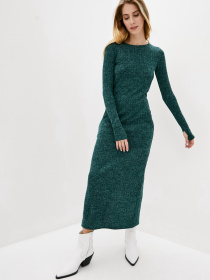Платье макси ISSA Plus модель 12105-A_green Фото