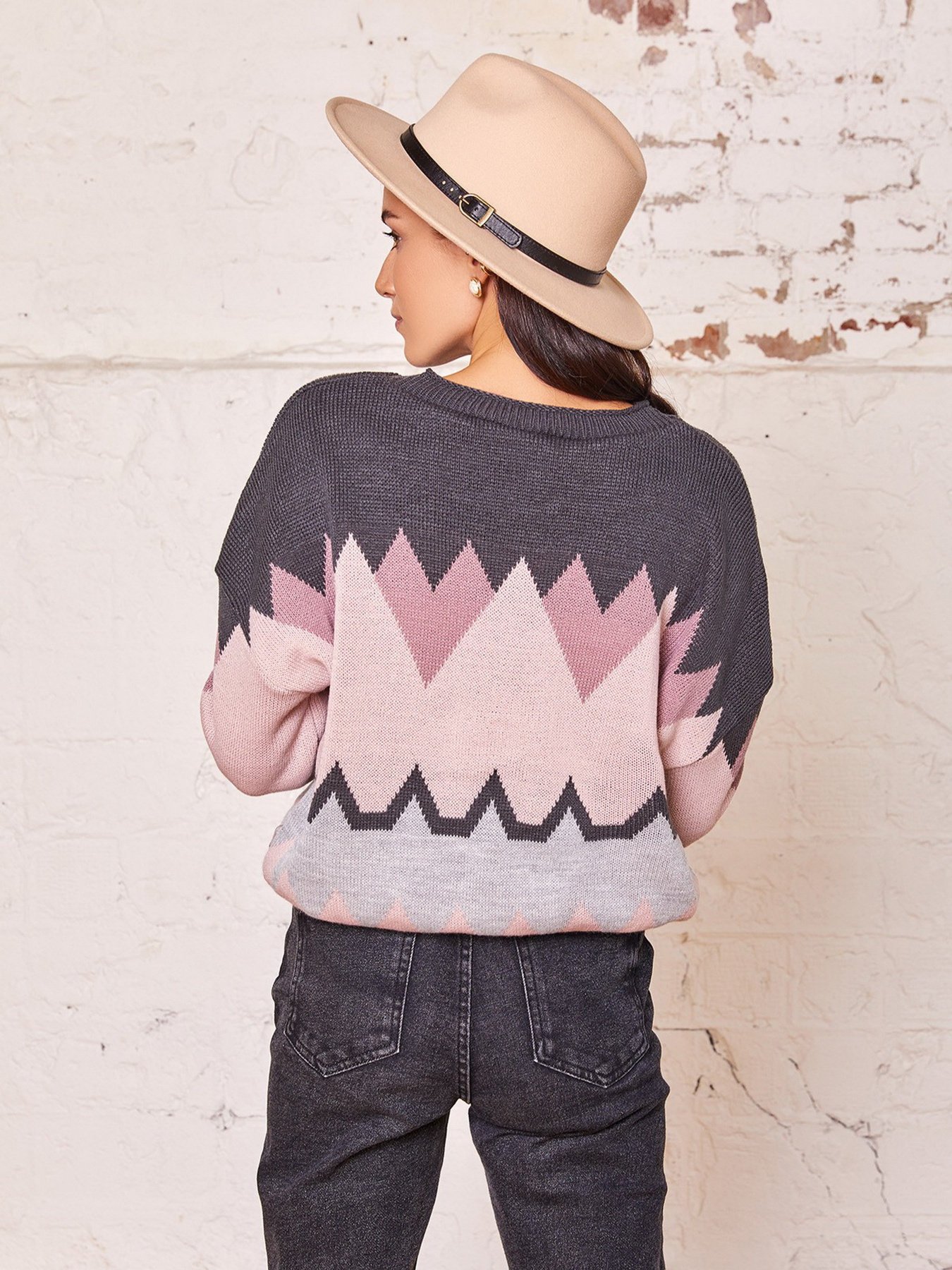 Джемпер ISSA Plus модель WN20-185_gray Джемпер ISSA Plus модель WN20-185_gray Фото