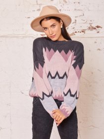 Джемпер ISSA Plus модель WN20-185_gray Джемпер ISSA Plus модель WN20-185_gray Фото