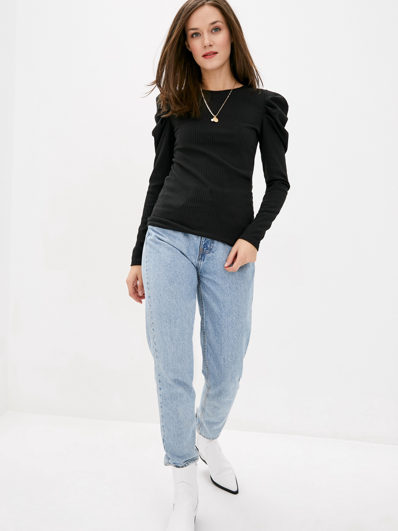 Лонгслів ISSA Plus модель 11265_black Фото