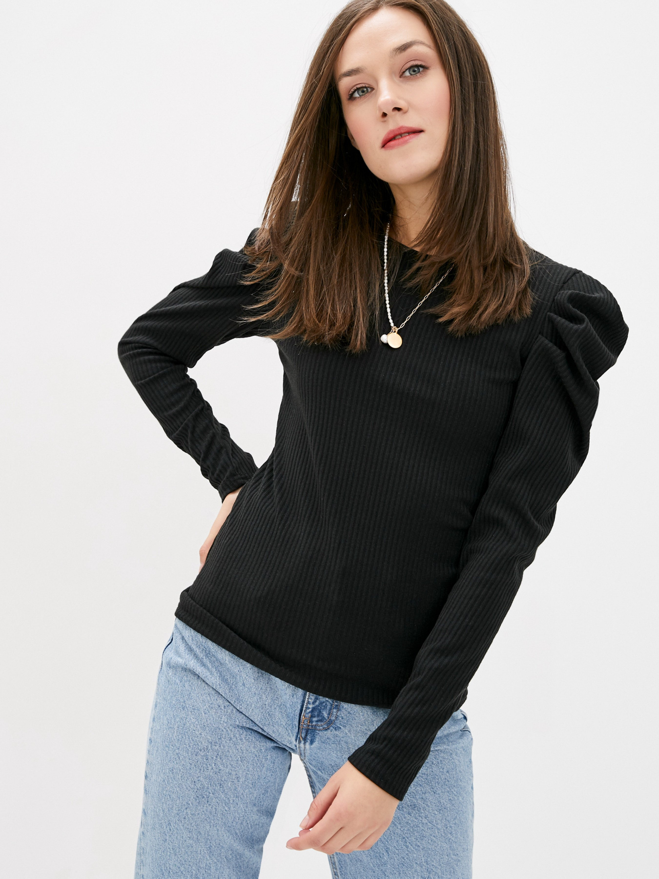 Лонгслів ISSA Plus модель 11265_black Фото