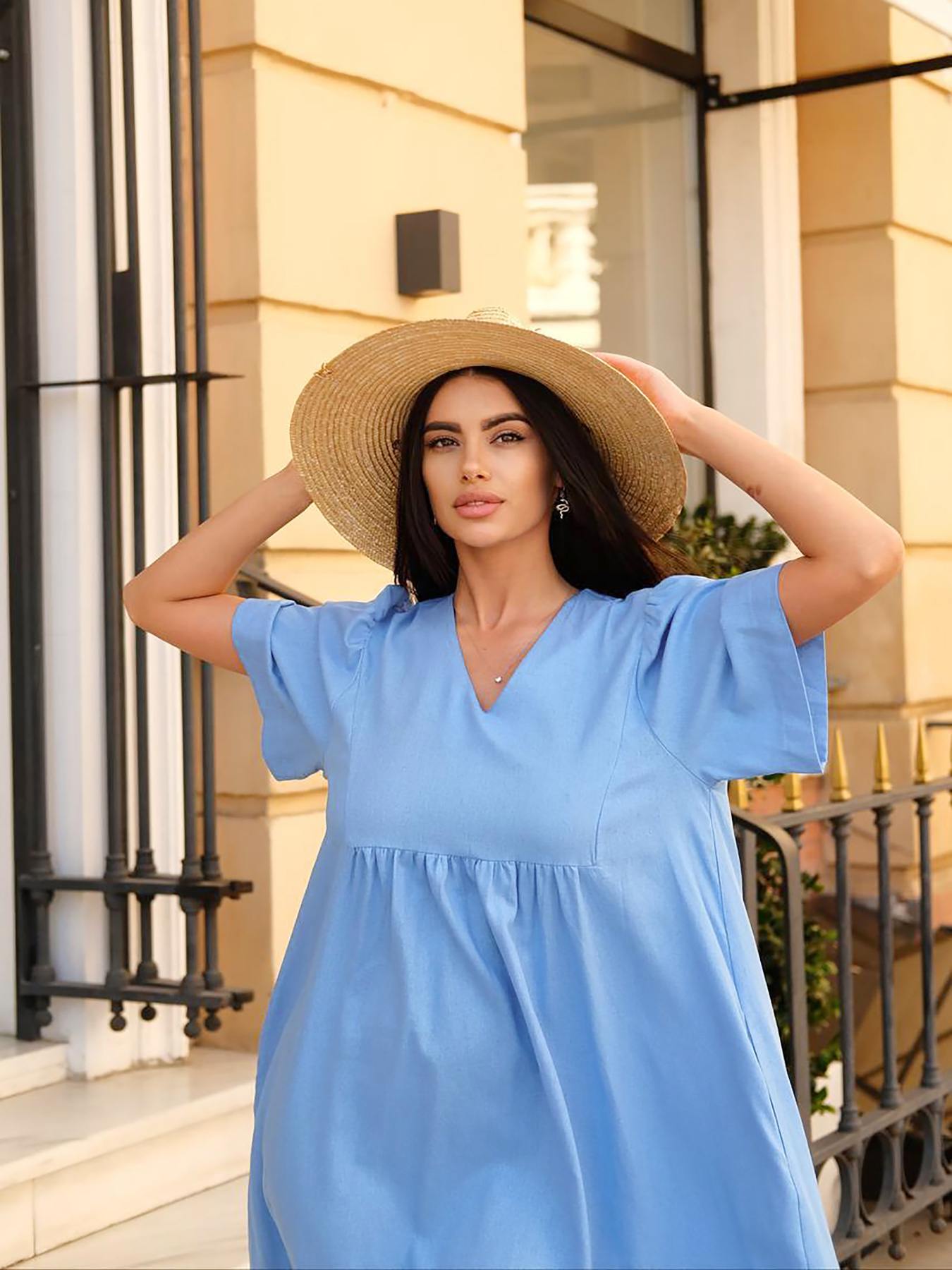 Платье макси INNOE модель 270583-1 Фото