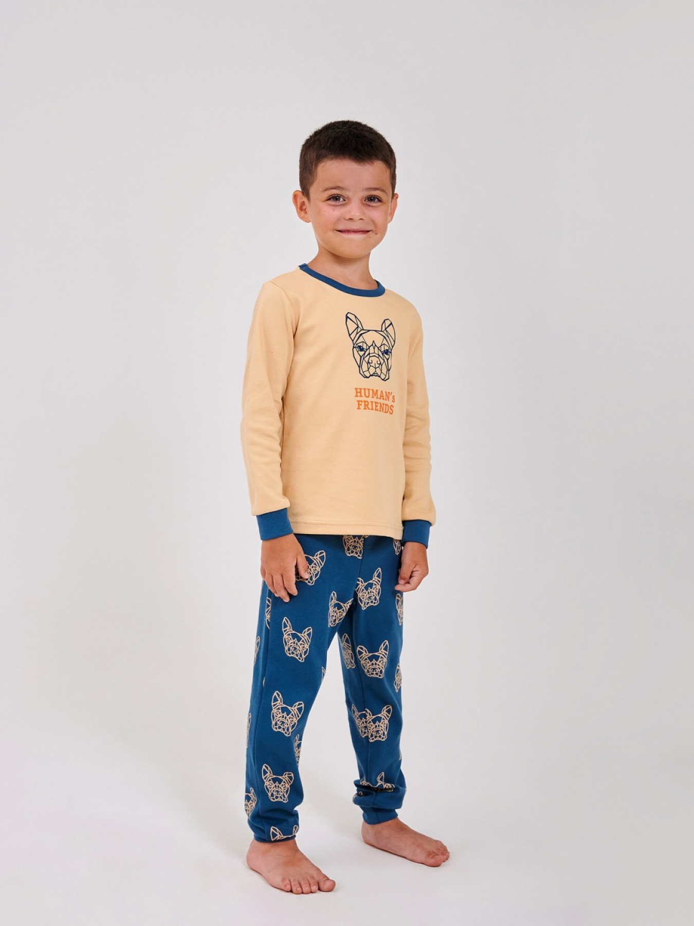 Пижама SMIL модель smil_104863-1-bezevyj Фото