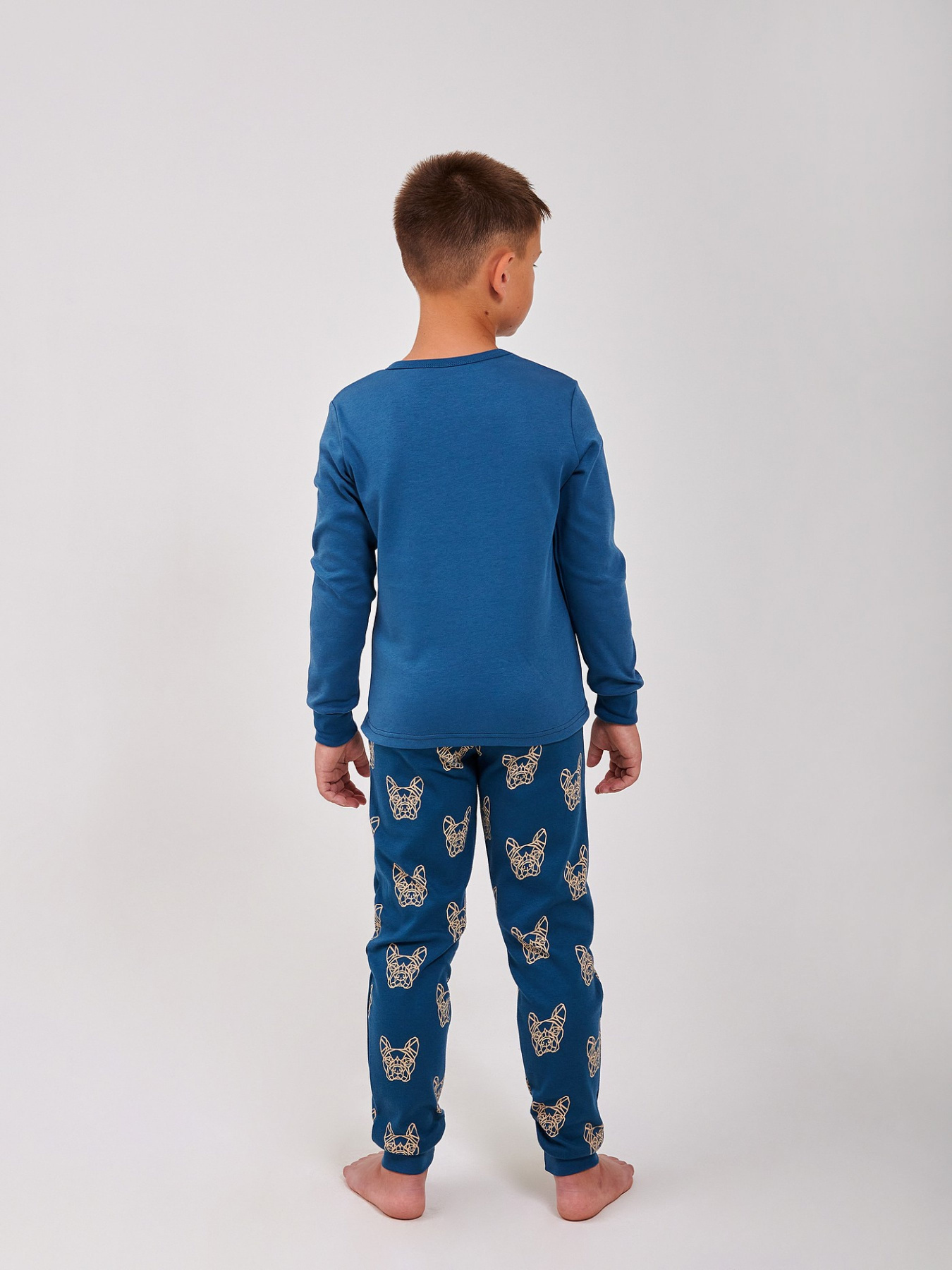 Піжама SMIL модель smil_104863-1-sero-sinij Фото