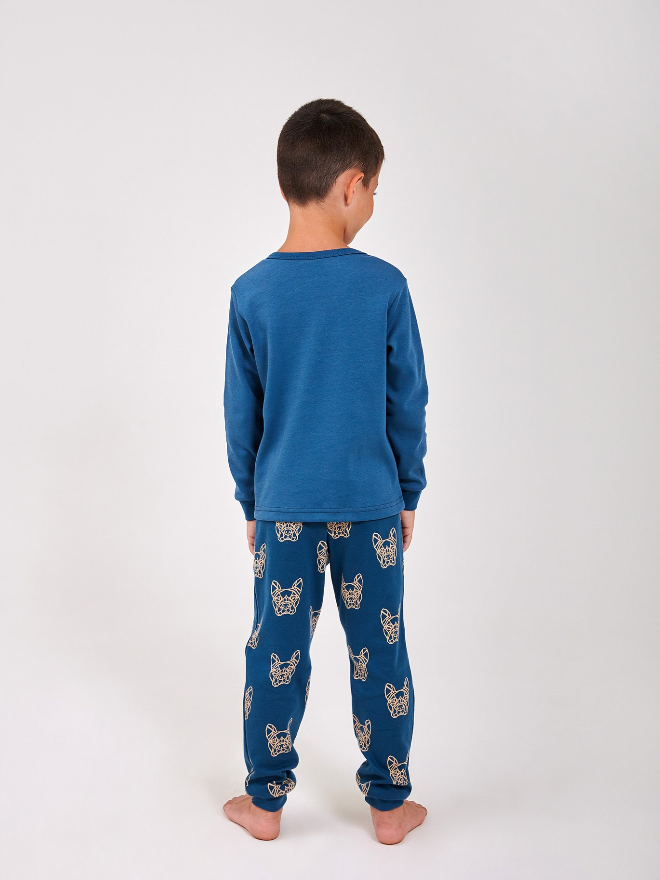 Піжама SMIL модель smil_104863-1-sero-sinij Фото