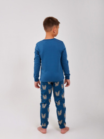 Піжама SMIL модель smil_104863-1-sero-sinij Фото