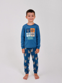 Піжама SMIL модель smil_104863-1-sero-sinij Фото