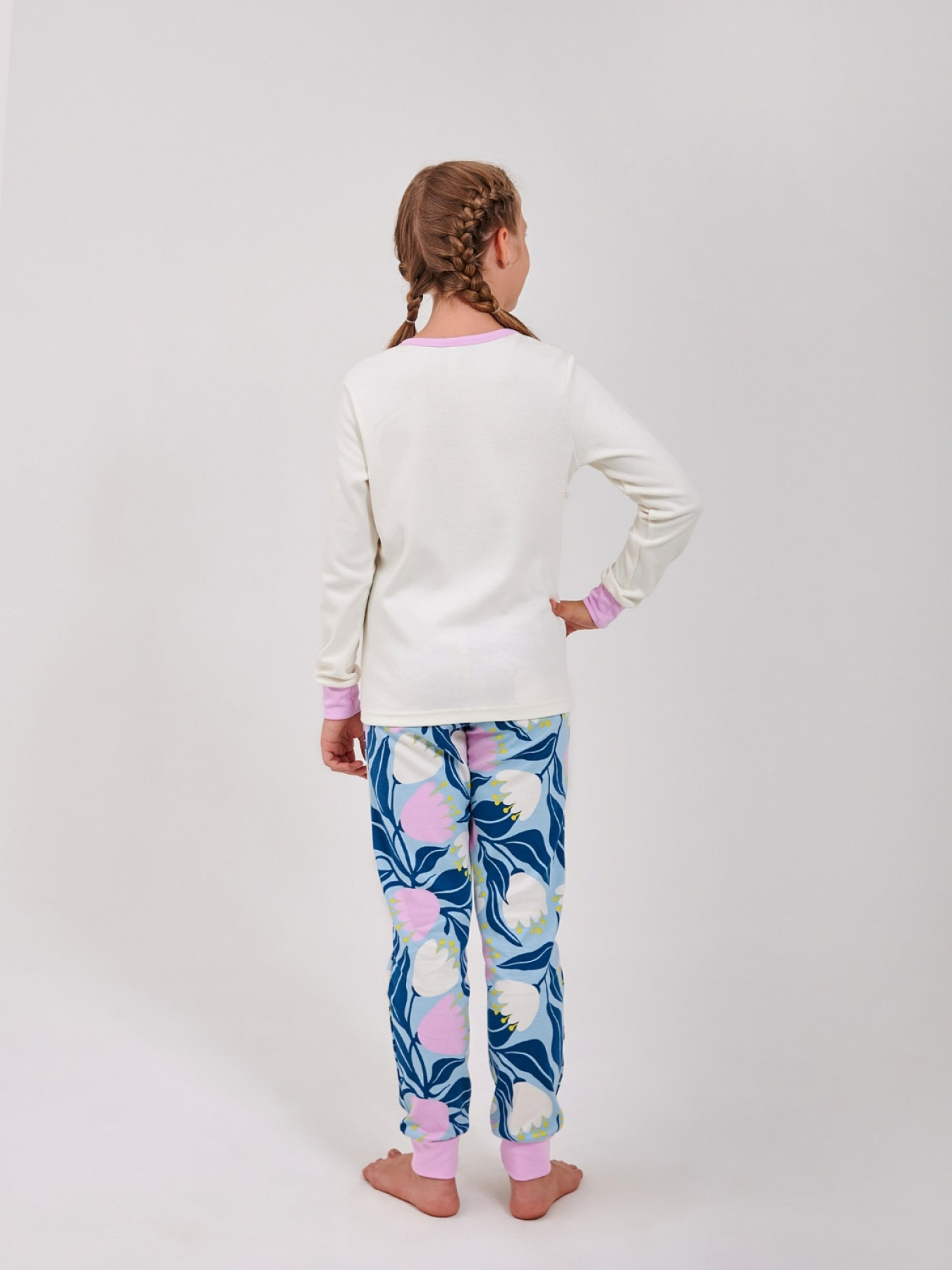 Пижама SMIL модель smil_104868-1-molocnyj Фото