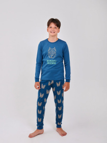 Пижама SMIL модель smil_104864-1-sero-sinij Фото