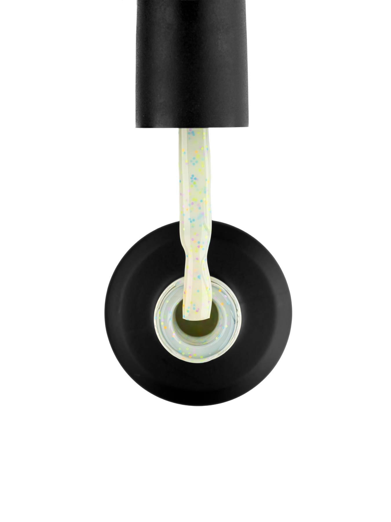 Кольорова база Yogurt Base Tutti Frutti Matcha Bliss, молочний зелений з кольоровим конфетті GLOSS COMPANY модель 4823271411834 Фото