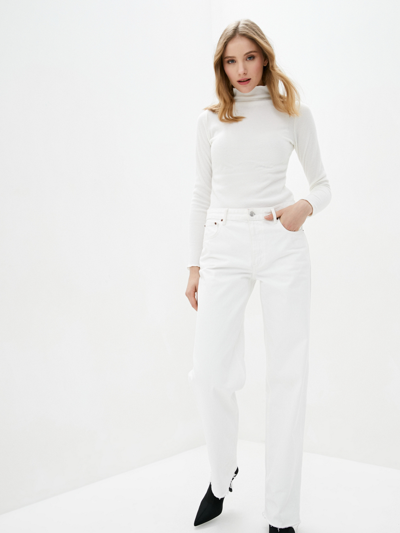 Светр ISSA Plus модель 12215_beige Фото