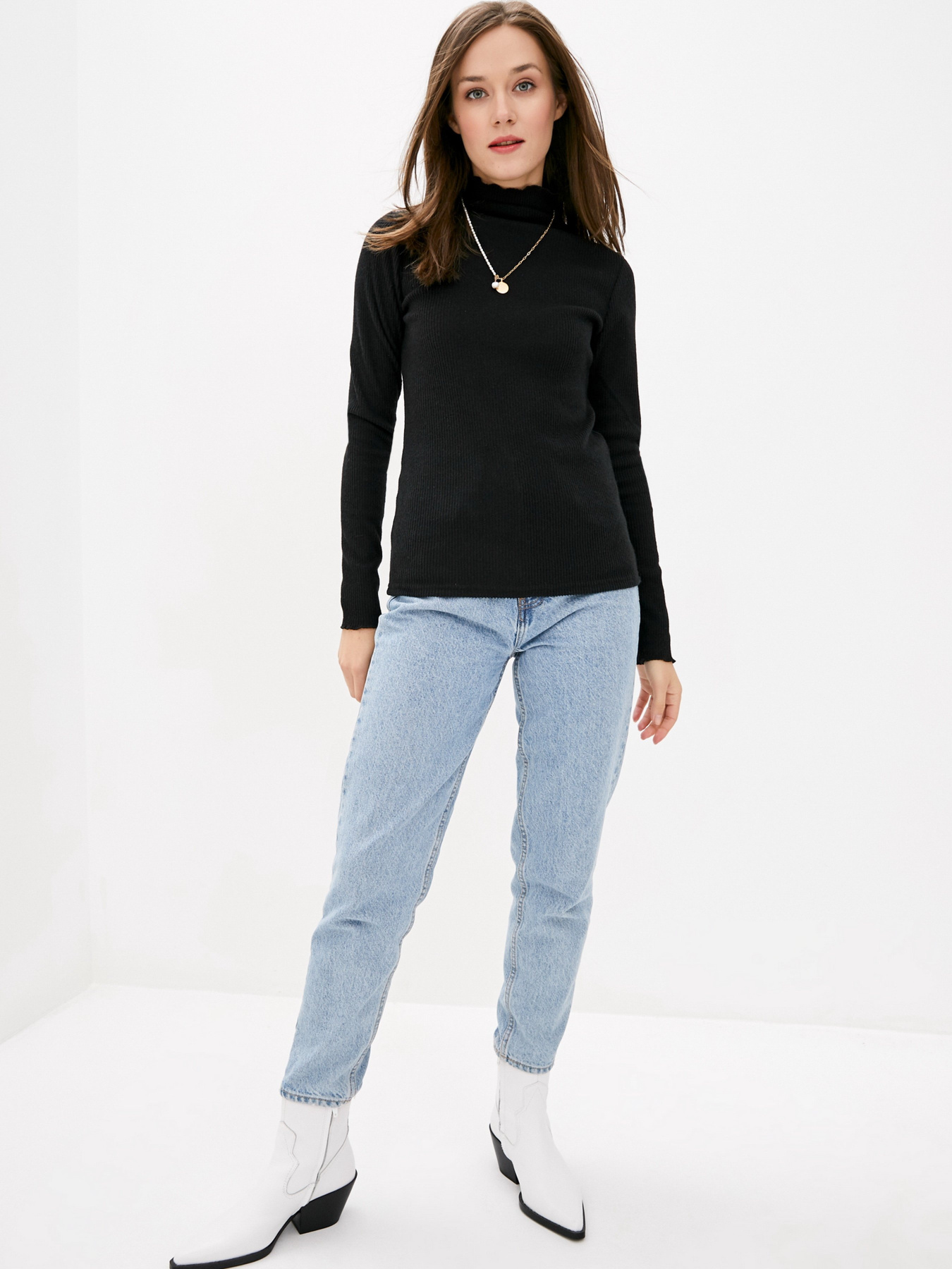 Светр ISSA Plus модель 12215_black Фото