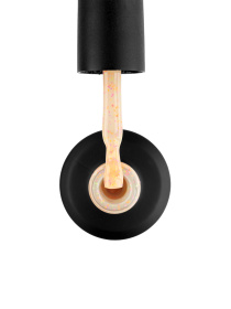 Кольорова база Yogurt Base Tutti Frutti Lemon Sorbet, кремовий помаранчевий з кольоровим конфетті GLOSS COMPANY модель 4823271411780 Фото