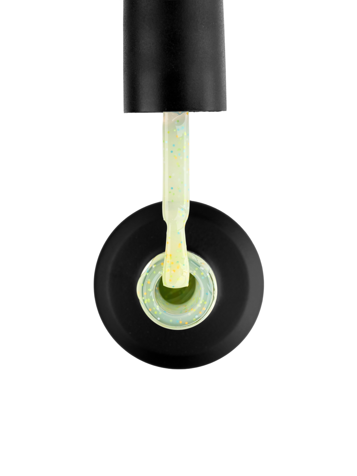 Цветная база Yogurt Base Tutti Frutti Pistachio Cream, фисташковый с цветным конфетти GLOSS COMPANY модель 4823271411773 Фото