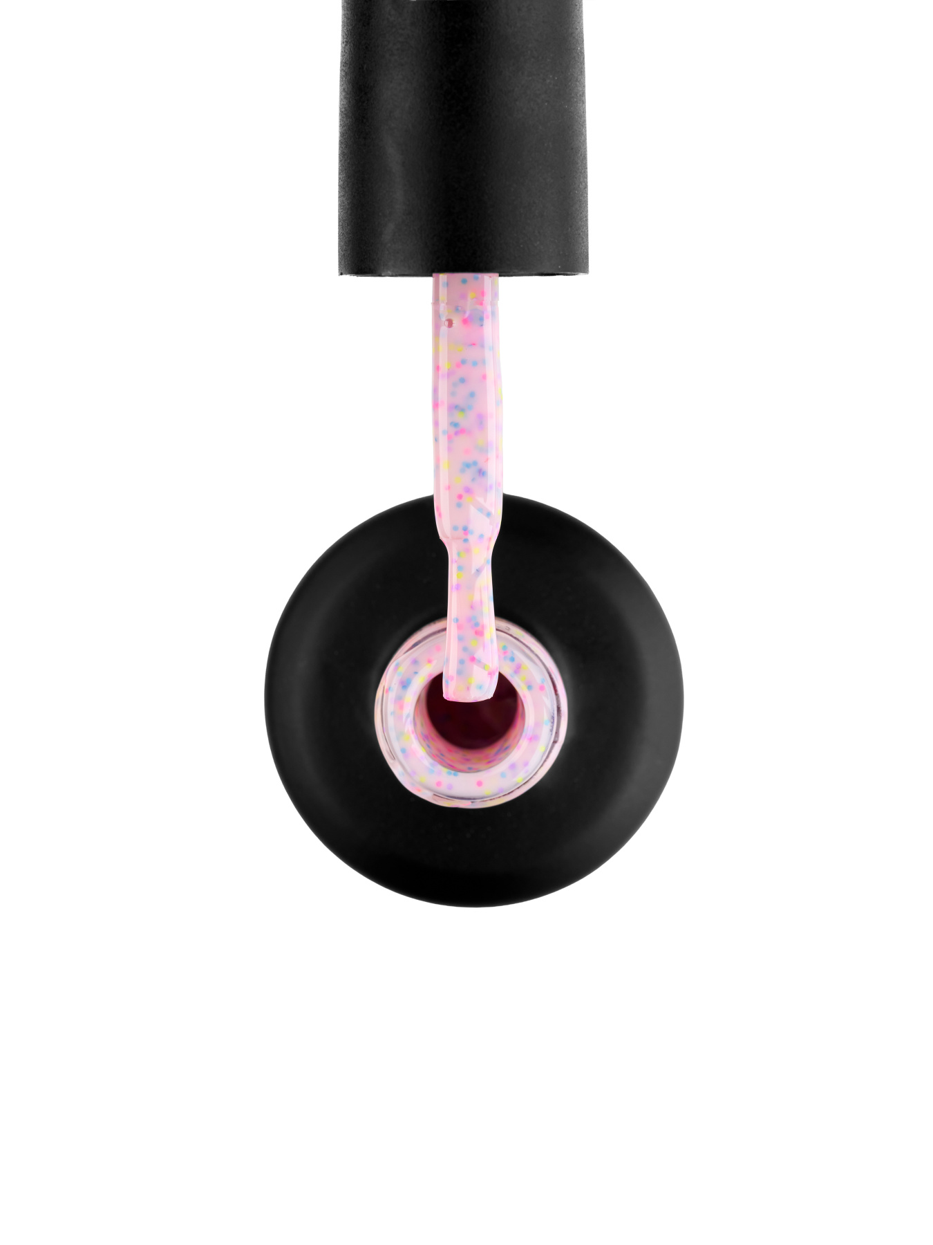 Кольорова база Yogurt Base Tutti Frutti Lavender Glaze, ніжний лавандовий з кольоровим конфетті GLOSS COMPANY модель 4823271411766 Фото