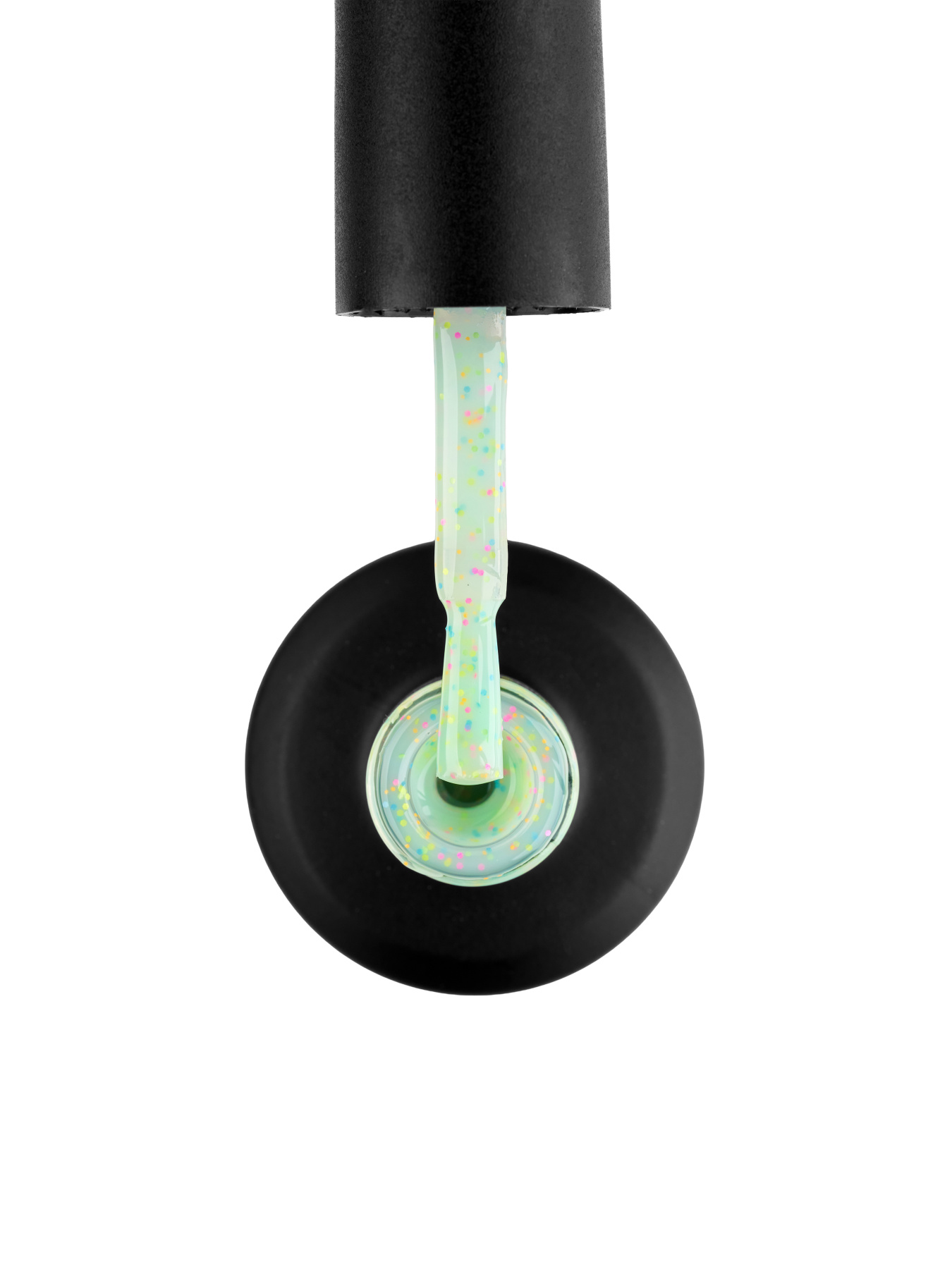 Кольорова база Yogurt Base Tutti Frutti Mint Confetti, м'ятний з кольоровим конфетті GLOSS COMPANY модель 4823271411735 Фото