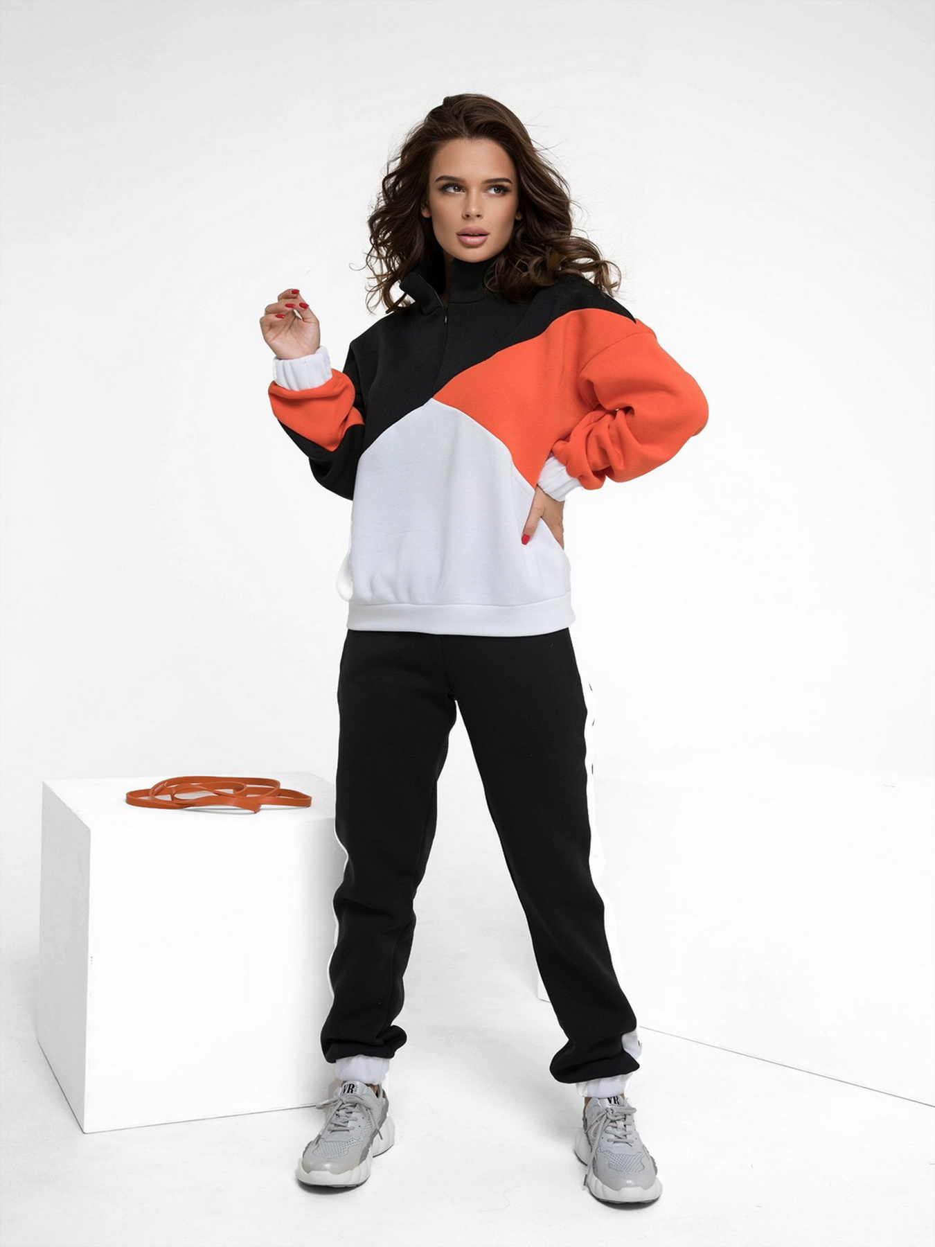 Спортивный костюм ISSA Plus модель 12250_black Фото