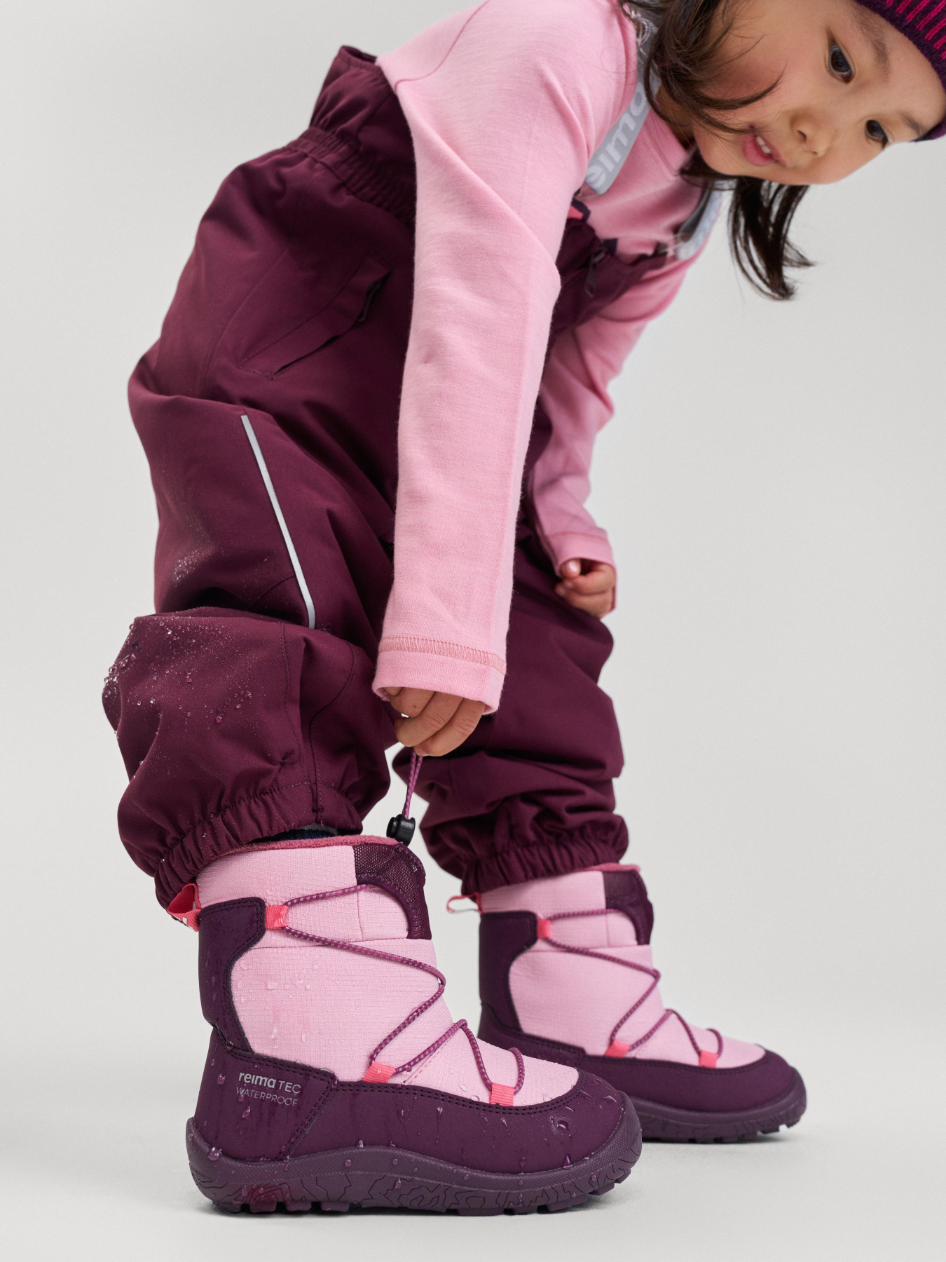 Сапоги дутики REIMA Ensilumi Kids модель 5400163A-4960 Фото