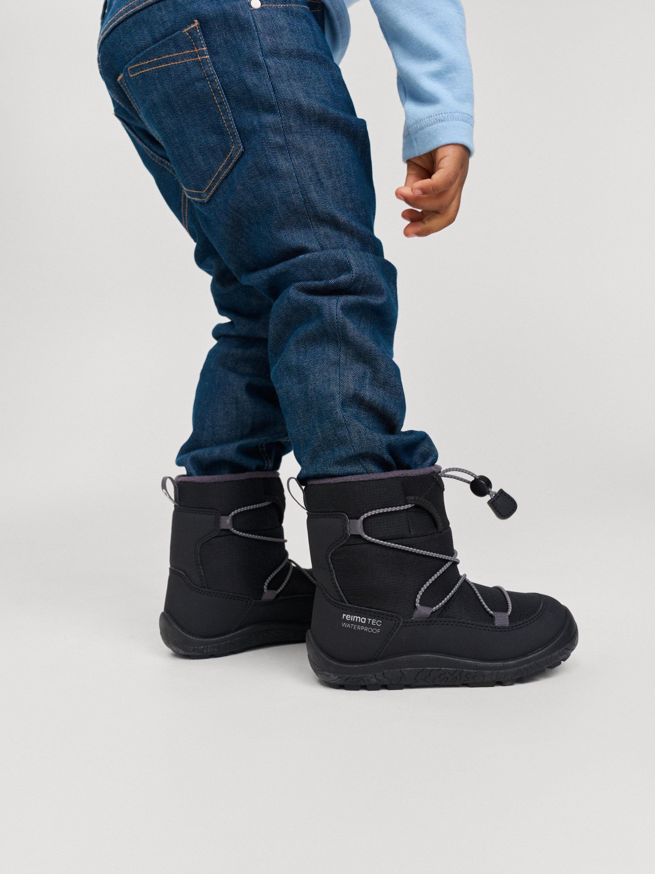 Сапоги дутики REIMA Ensilumi Kids модель 5400163A-9990 Фото