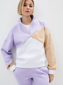 Спортивный костюм ISSA Plus модель 12250_lilac Фото