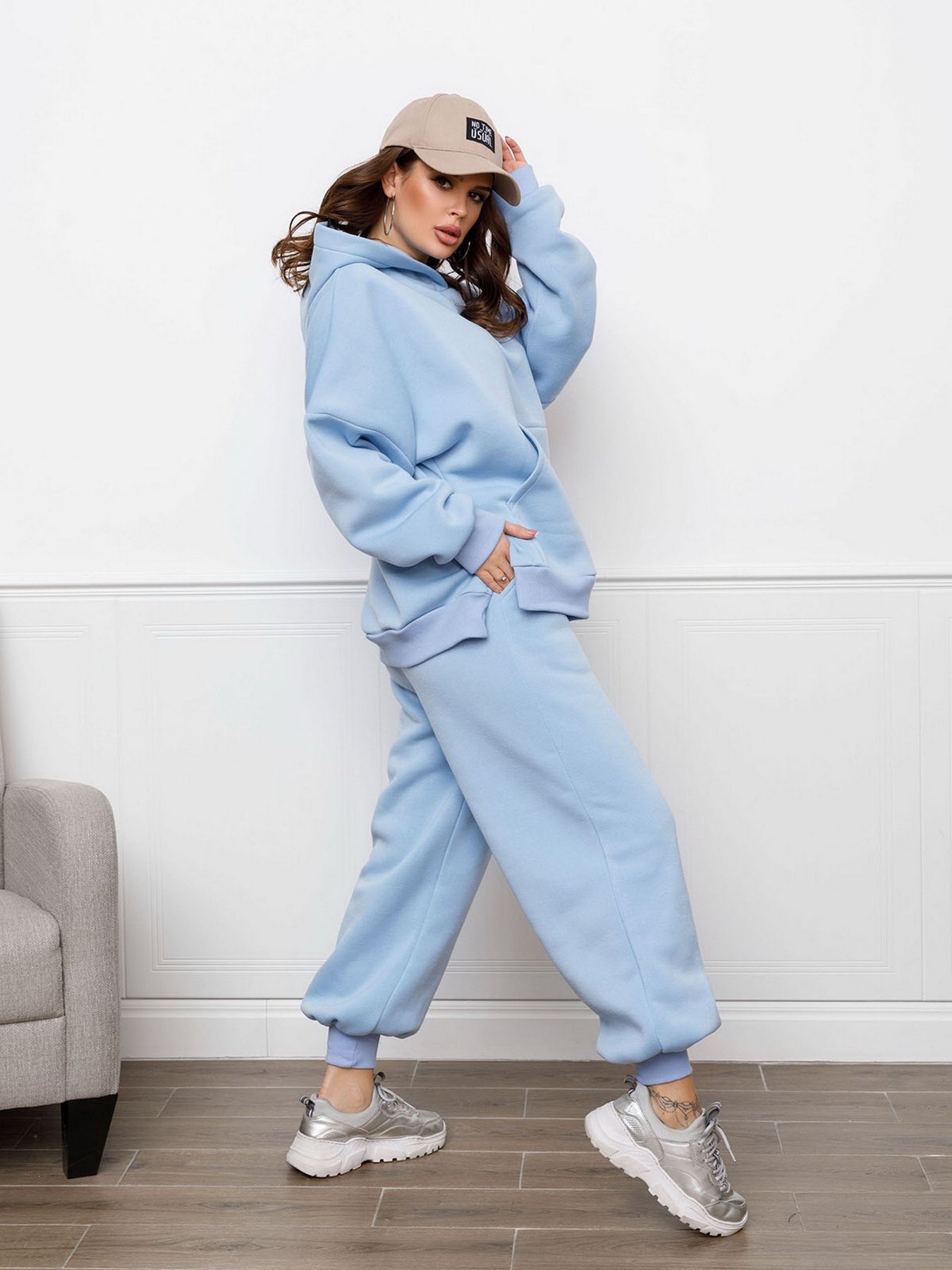 Костюм ISSA Plus модель 12305_blue Фото