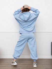 Повсякденний костюм ISSA Plus модель 12305_blue Фото