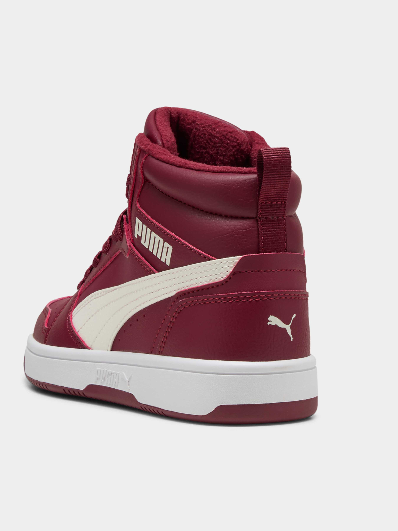 Кеды высокие PUMA Rebound V6 Mid Wtr Jr модель 394685 Фото