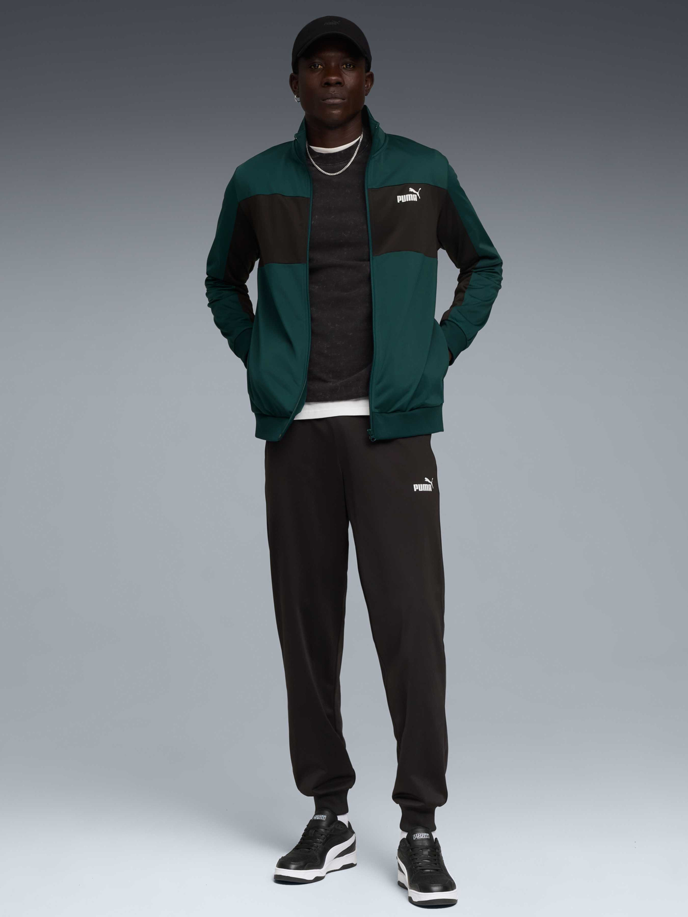 Спортивный костюм PUMA Poly Colorblock Suit модель 687304 Фото