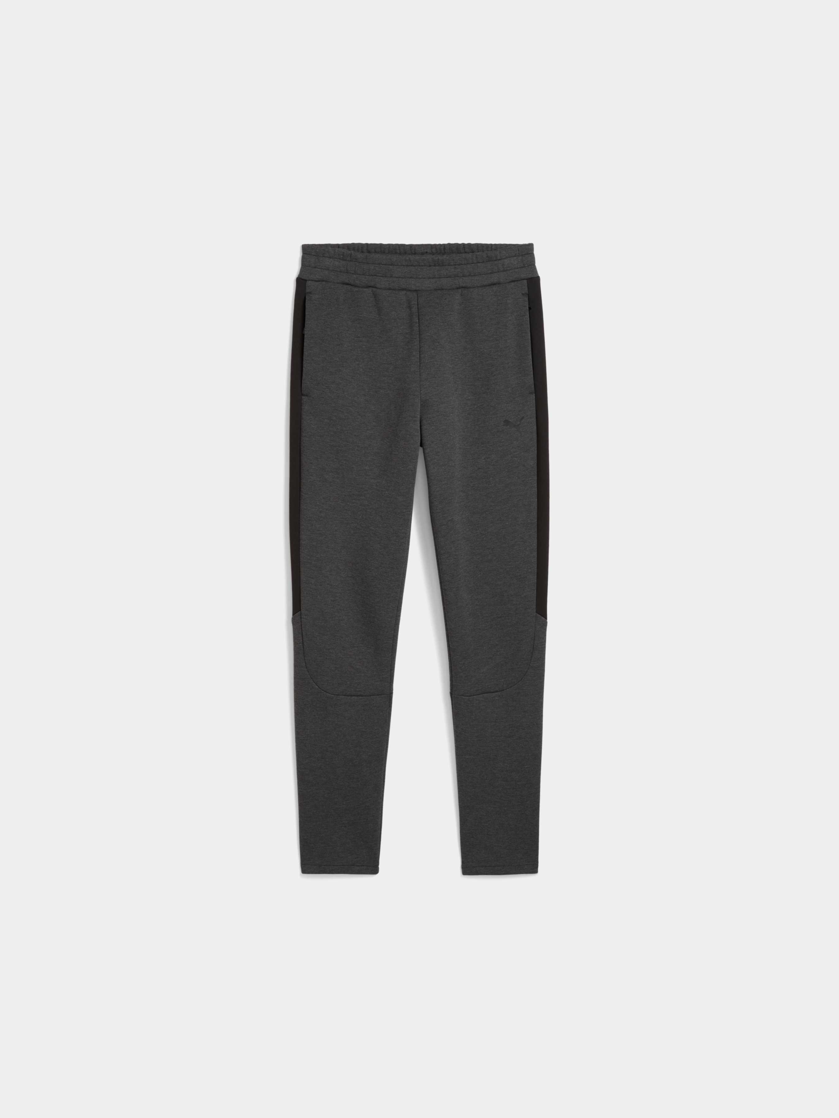 Чоловічі Спортивні штани PUMA Evostripe Core Pants (631533_07) колір сірий, матеріал комбінований верх