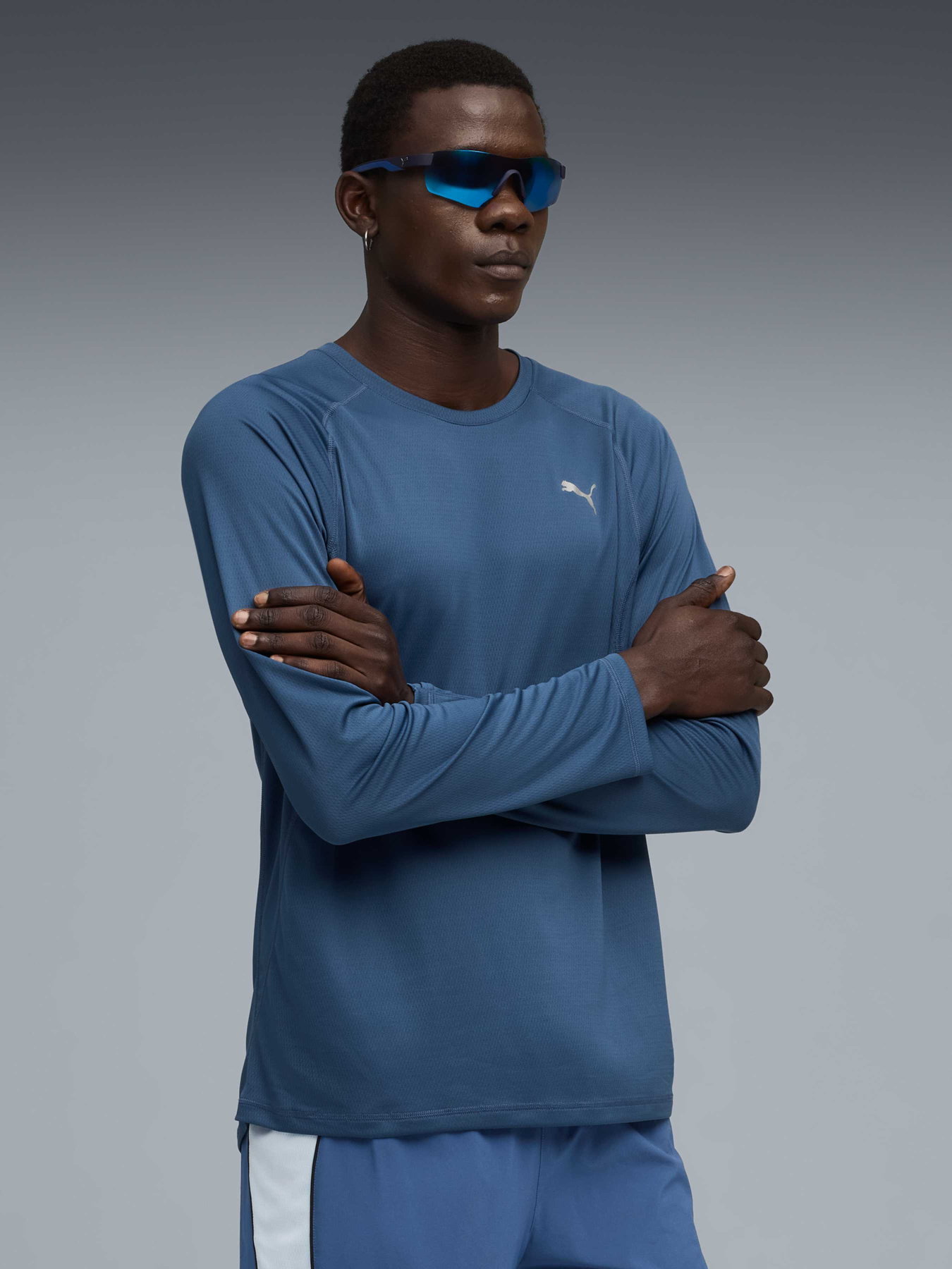 Кофта спортивна PUMA Run Velocity Ls Tee (poly) модель 526604 Фото