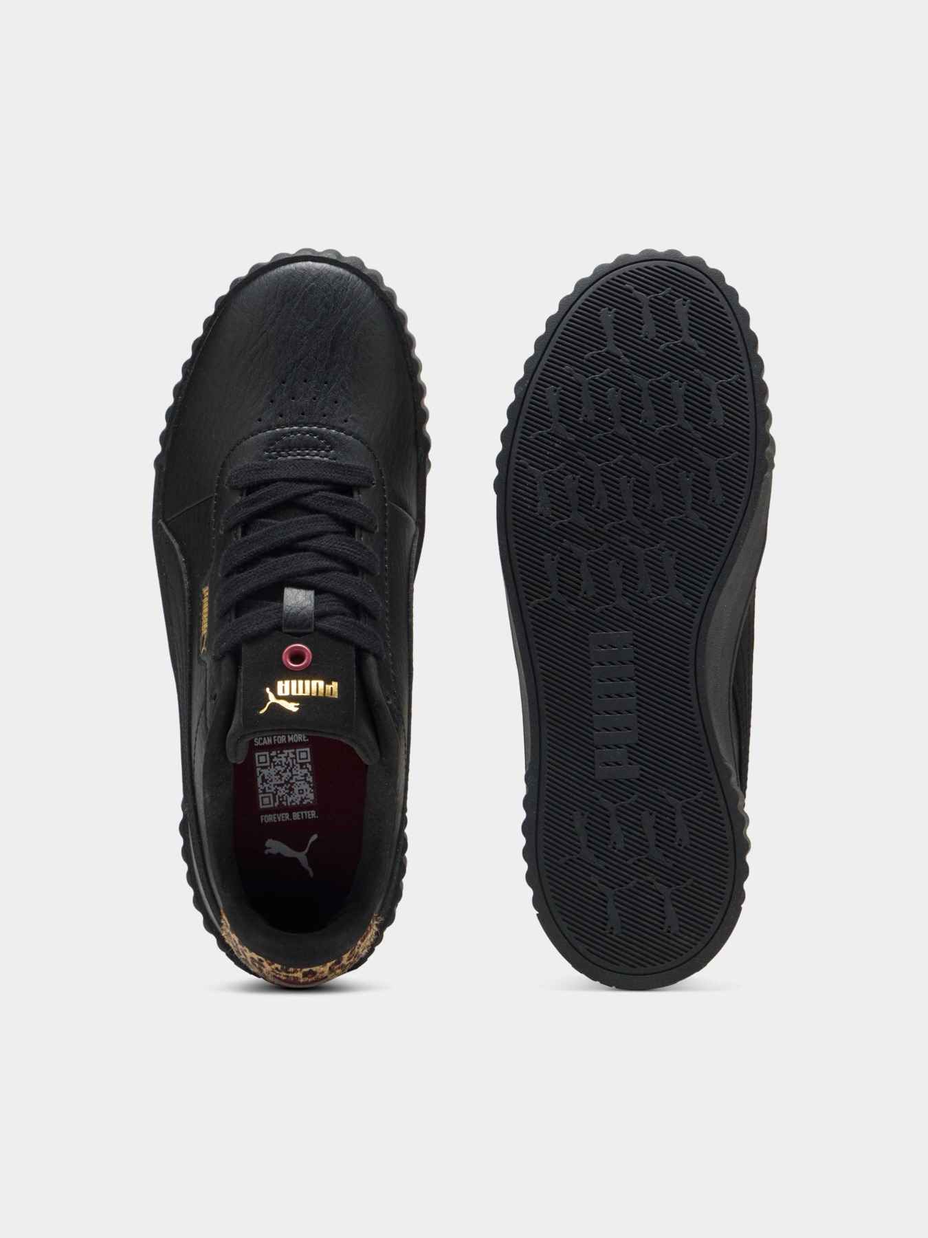 Кеды низкие PUMA Carina 3.0 Animal Flair модель 402642 Фото