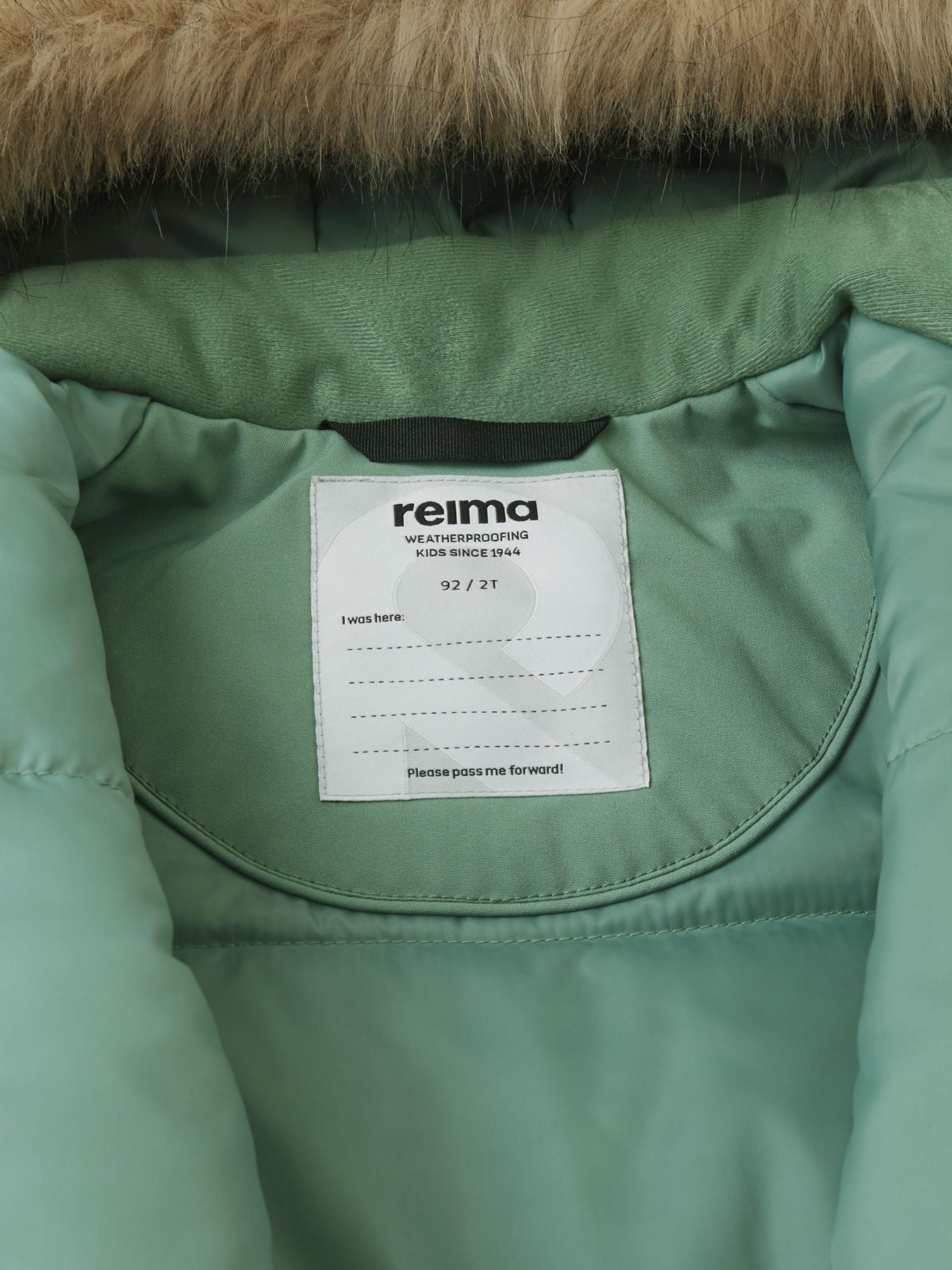 Парка REIMA Mutka модель 5100037B-8680 Фото