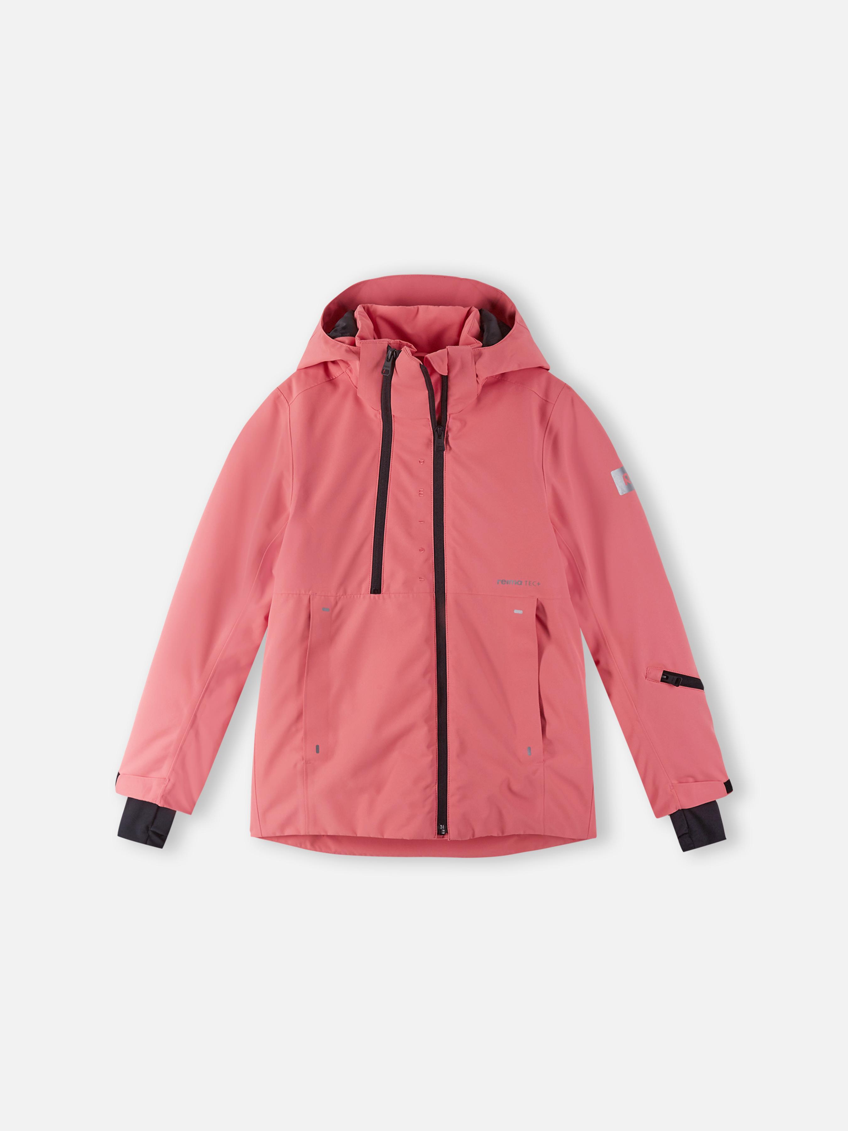 Дитяча Зимова куртка REIMA Perille (5100088A-4230) колір кораловий, матеріал поліестер