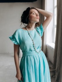 Платье макси Feel and Fly модель 21262922 Фото