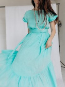 Платье макси Feel and Fly модель 21262922 Фото