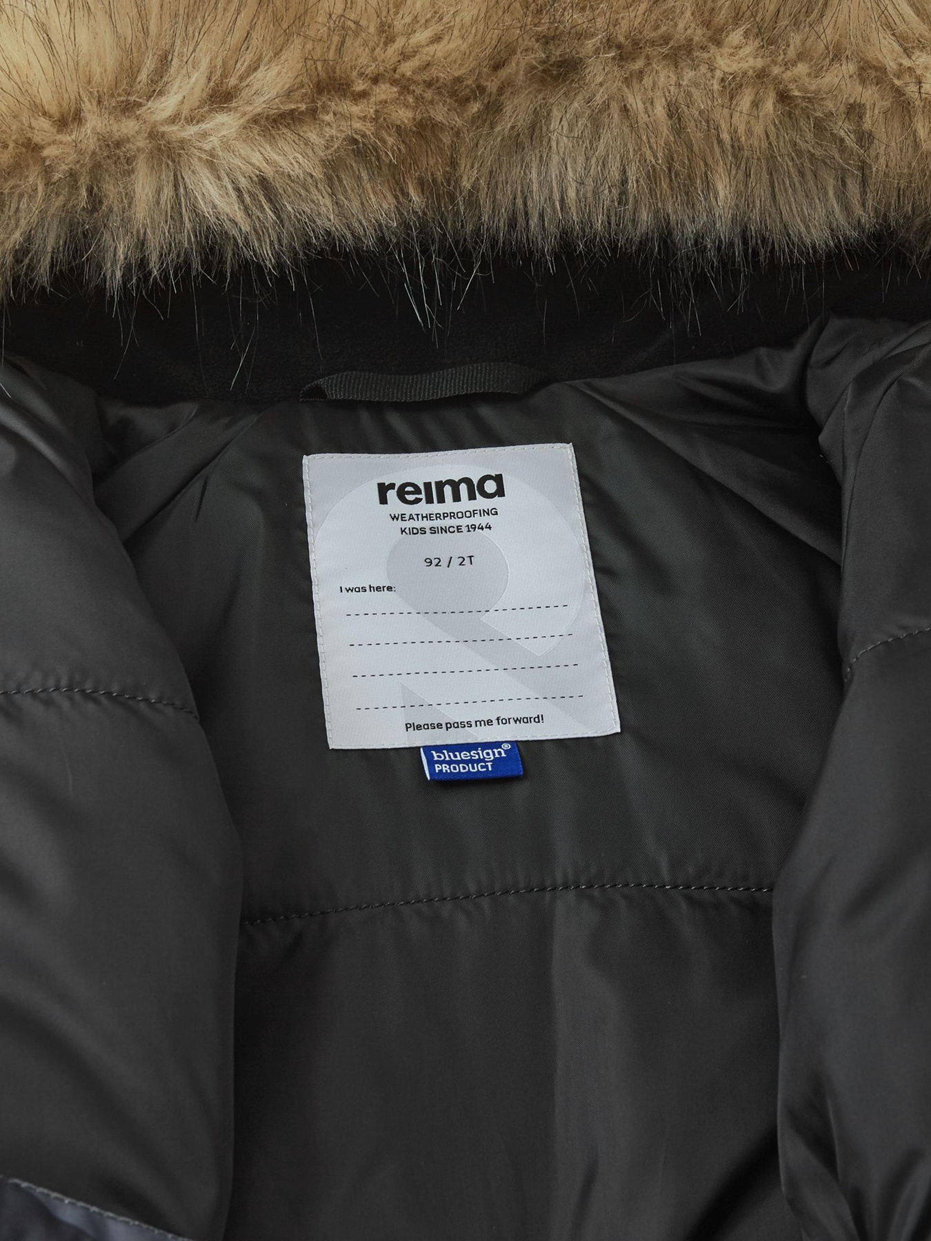 Комбінезон з утеплювачем REIMA Lappi модель 5100129C-9991 Фото