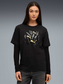 Футболка PUMA Graphic Relaxed Leaf Tee модель 688165 Фото