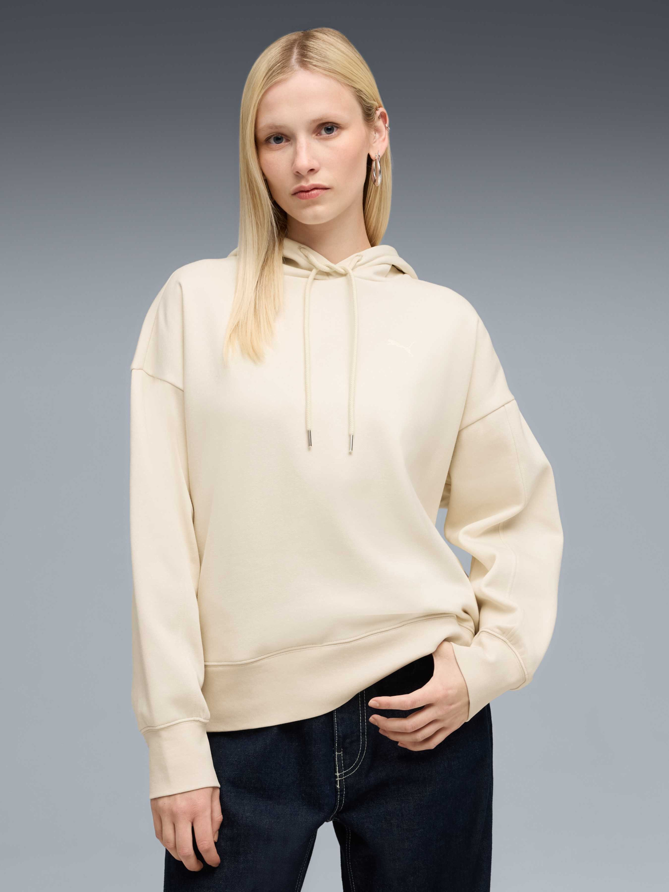 Худі PUMA Her Oversized Hoodie Fl модель 688151 Худі PUMA Her Oversized Hoodie Fl модель 688151 Фото