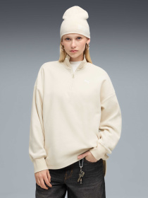 Кофта PUMA Her Half-zip Winterized Crew модель 688157 Фото