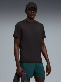 Спортивная футболка PUMA Graphics Running Faster Tee модель 526563 Спортивная футболка PUMA Graphics Running Faster Tee модель 526563 Фото