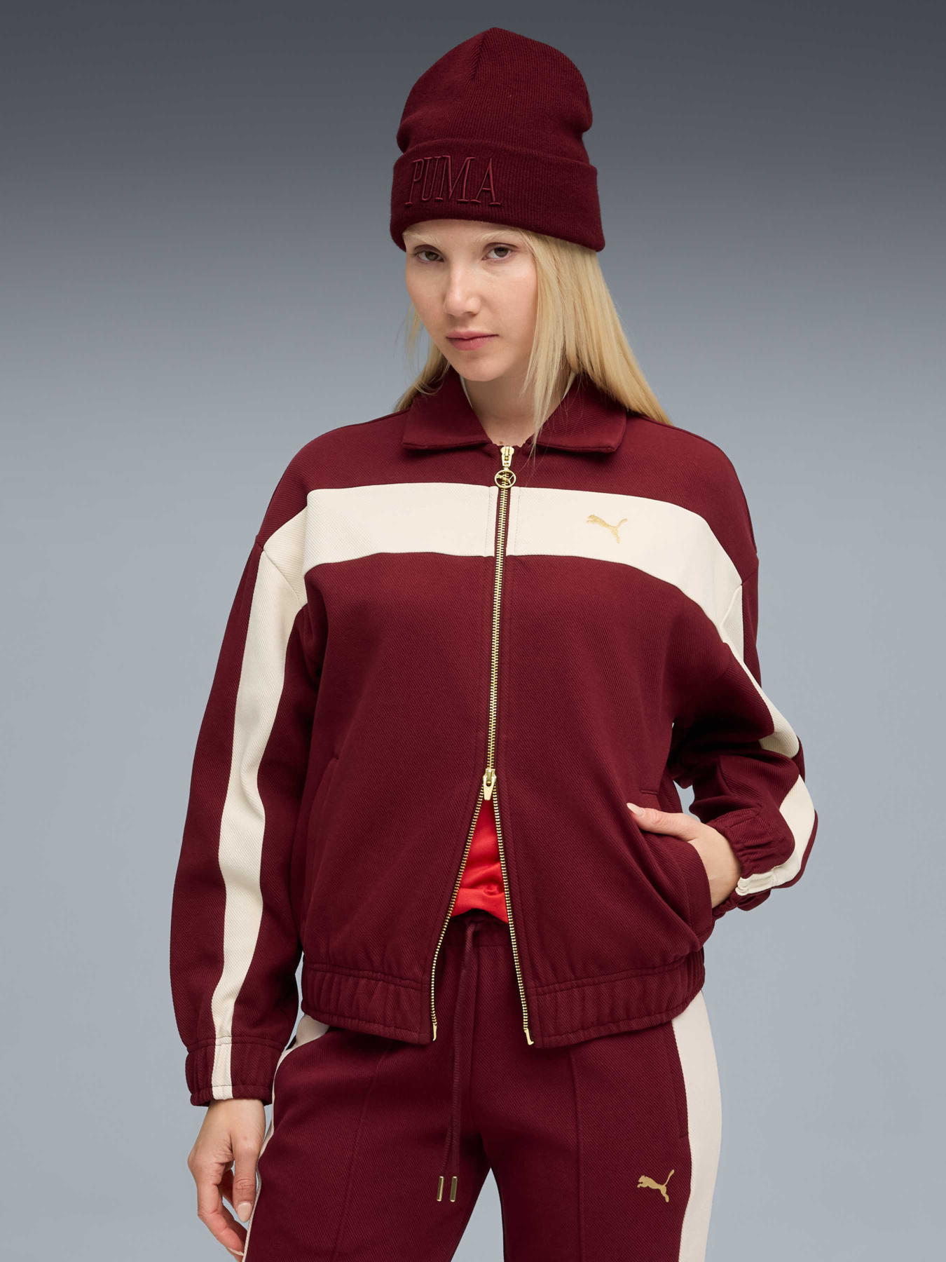 Кофта спортивная PUMA T7 Relaxed Track Jacket модель 632137 Фото