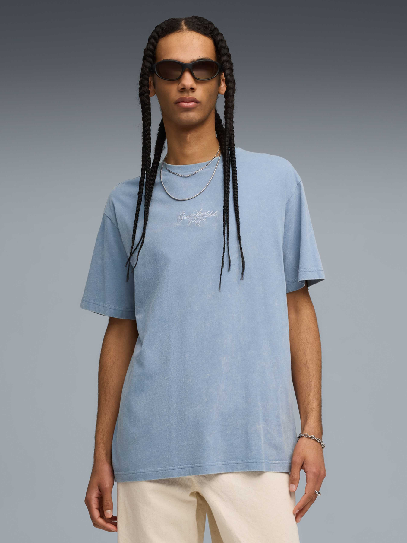 Футболка PUMA Graphic Relaxed Washed Tee модель 632119 Фото