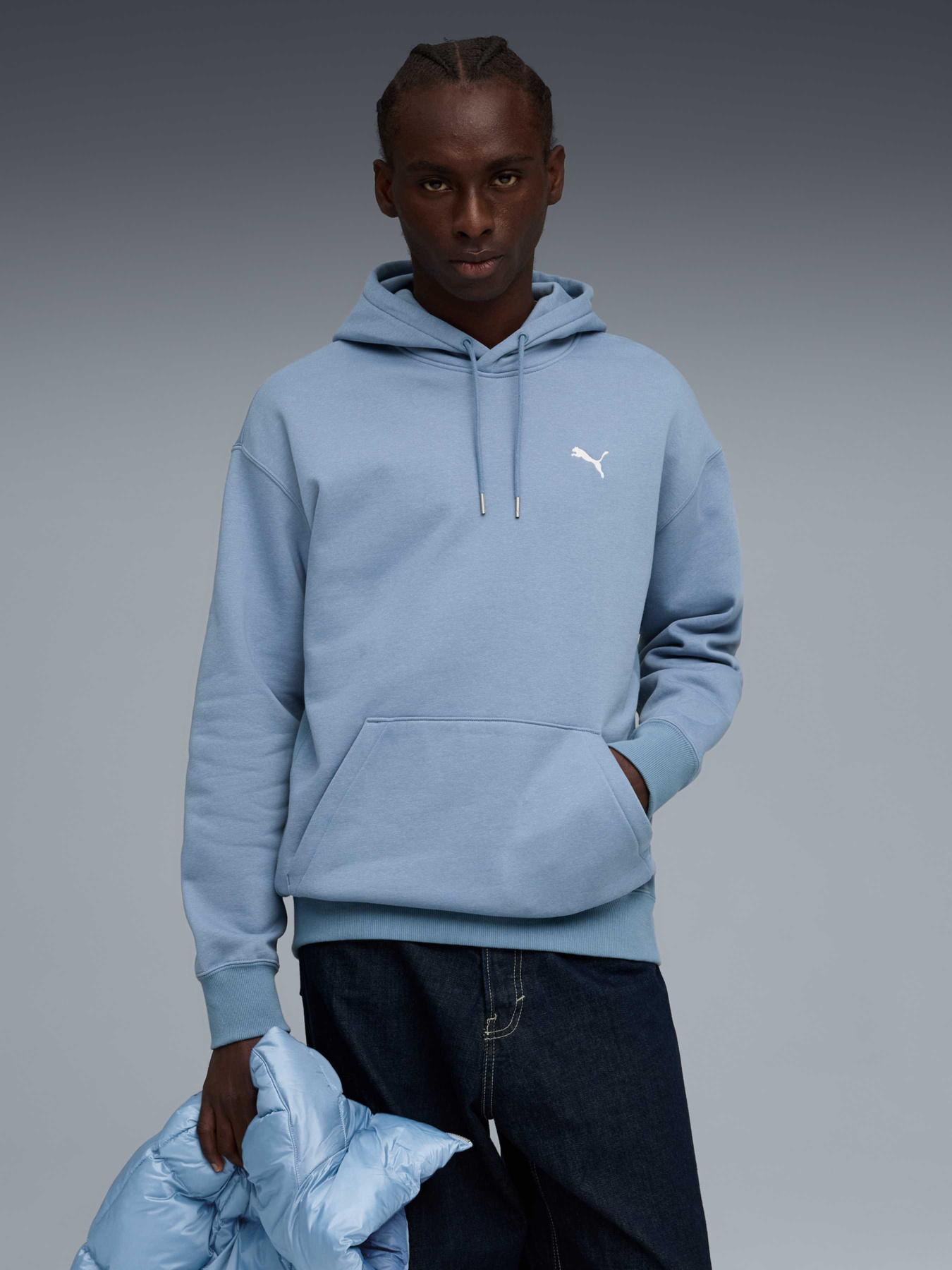 Худи PUMA Wardrobe Ess Relaxed Hoodie модель 629649 Фото