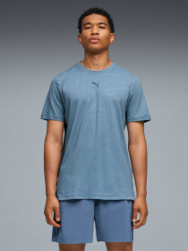 Футболка спортивная PUMA M Cloudspun Emboss Tee модель 527646 Фото