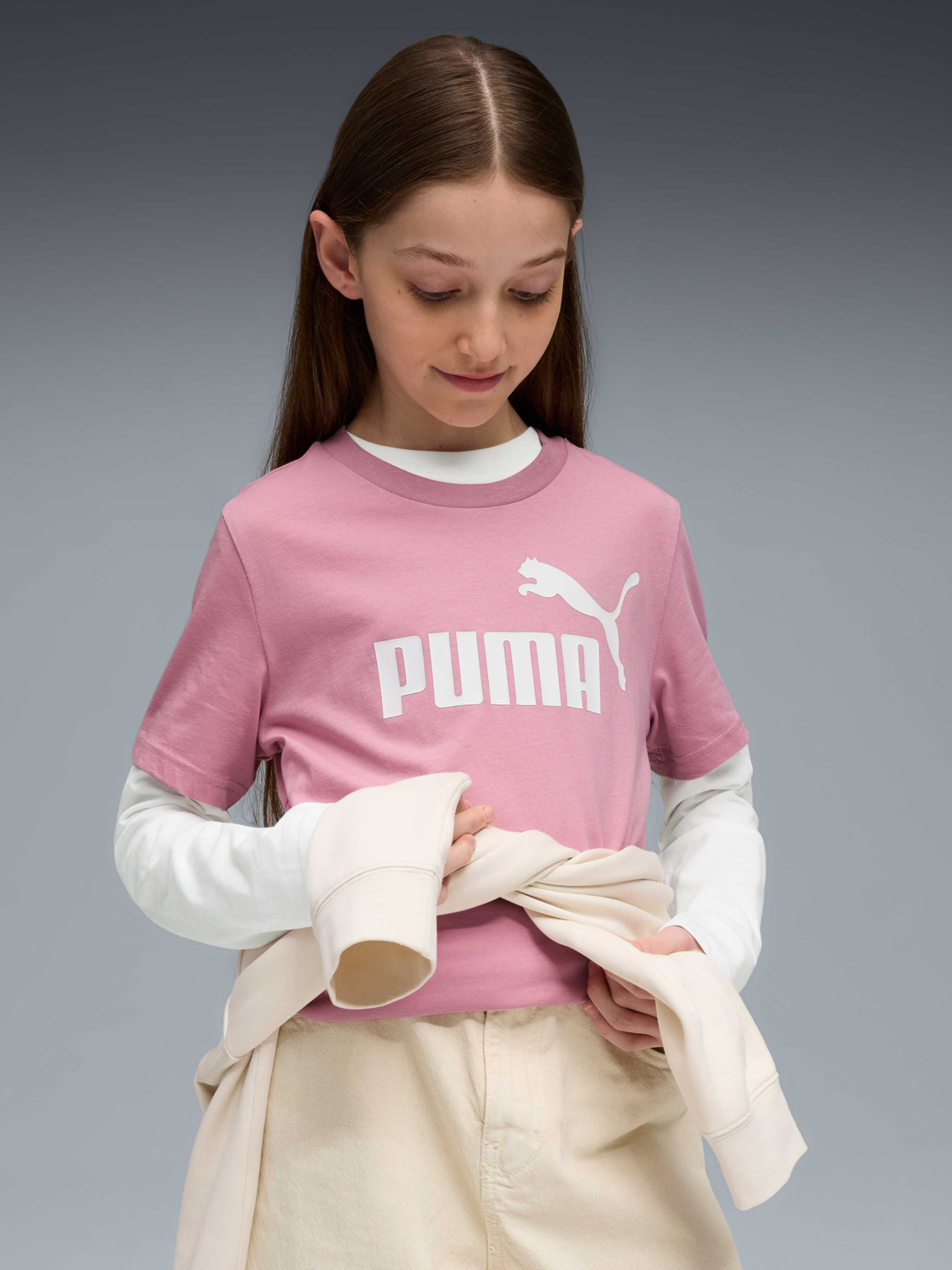 Футболка PUMA Ess No. 1 Logo Tee модель 684892 Фото