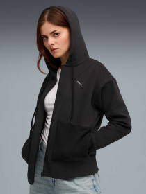Спортивная кофта PUMA Her Relaxed Full-zip Hoodie модель 633011 Спортивная кофта PUMA Her Relaxed Full-zip Hoodie модель 633011 Фото