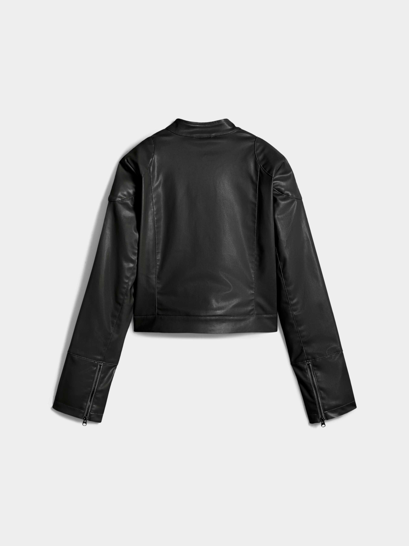 Куртка кожаная PUMA Pleather Racer Jacket модель 632170 Фото