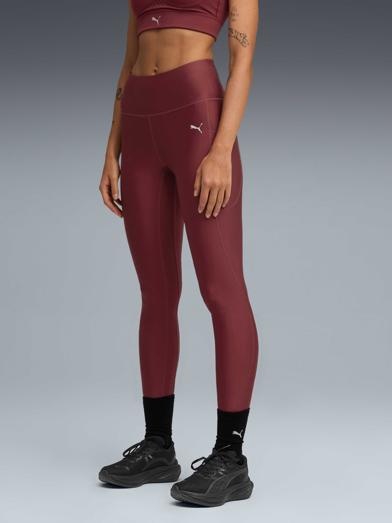 Леггинсы спортивные PUMA W Run Ultraform 7/8th Tight модель 527520 Фото