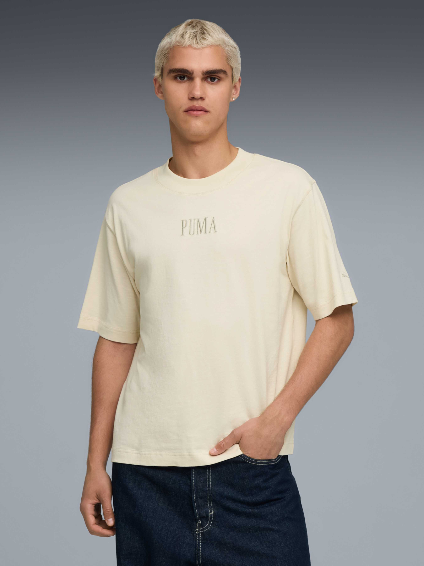 Футболка PUMA Premium Ess Graphic Boxy Tee модель 632069 Фото